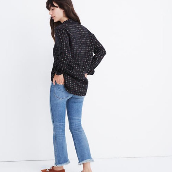 Madewell Oversized Ex-Boyfriend Shirt in Foulard - Picture 4 of 5